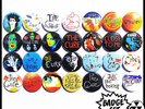The Cure 1984-1988 Badge Set - 28 Quality Pin / Button Badges (Robert Smith)