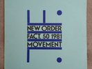 New order movement vinyl