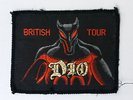 Dio holy Diver British tour metal hardrock logo vintage music patch USED