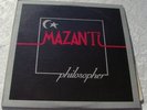 Rare 33 RPM LP RECORD- 1979 MAZANTI Philosopher- Private Hard Psych Prog- EX
