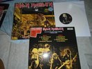 IRON MAIDEN  RUNNING UNMASKED NEW LP  HAMBURG  1980 WHITE   WAX OOP POSTER KISS