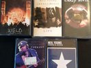 NEIL YOUNG, NEIL YOUNG AND CRAZY HORSE - 6 New Old Stock Cassette Weld