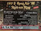 ROCK AM RING  1988  HOCKENHEIMRING + Tour Plakat + Konzert Poster