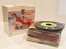 CHILDREN’S VINYL 45'S RECORD LOT,  6 W/BOOKS, 24 W/COVERS, STORYS/SONGS 36 TOTAL