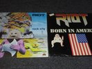 Riot Rock City and Born in America vinyl..lp