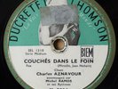 CHARLES AZNAVOUR 78 TOURS 