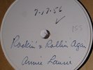 ANNIE LAURIE ROCKIN' & ROLLIN' SAVOY TEST PRESSING 1956