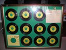 SUN RECORDS LARGE DISPLAY FRAME JERRY LEE LEWIS BILLY RILEY  85 CM'S X 65 CM'S