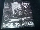Mob 47 - Back to Attack 2xLP green vinyl swedish HC-PUNK Like new