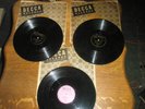 (3) 78 RPM Records Sister (Rosetta Tharpe) # 48309, 48070, & 48106