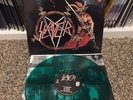 SLAYER - SHOW NO MERCY - NUCLEAR GREEN VINYL - LP RECORD reign in blood