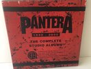 PANTERA - THE COMPLETE STUDIO BOXSET  COLOURED VINYL - NEAR MINT 5LP + 7