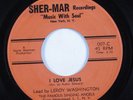 Soul Gospel 45 FAMOUS SINGING ANGELS I Love Jesus SHER-MAR HEAR