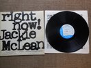 JACKIE MC LEAN, RIGHT NOW, 33T BLUE NOTE, BST 84215,  RARE, USA