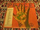 International P.E.A.C.E. Benefit Compilation 2XLP  GISM D.R.I. B.G.K. near mint