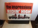 The Impressions – Ridin’ High 1965 LP HMV CLP 3548