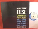 CANNONBALL ADDERLEY : Somethin' Else (Blue Note 1595) Mono  DG 47 West Jazz LP