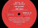 JIMMY ROSELLI BETTY JOHNSON STARS FOR DEFENSE RADIO SHOW TRANSCRIPTION RECORD