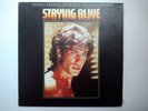 Bee Gees Frank Stallone Staying Alive LP Vinyl Records The Woman In You I Love