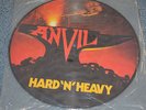 ANVIL ALBUM HARD N HEAVY 1983  LIMITED EDITION IMPORT PICTURE DISC MINT