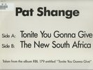 PAT  SHANGE   SOUTH AFRICA  PROMO   SOUL  DISCO   JIVE  12
