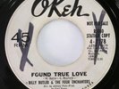 BILLY BUTLER Found True Love / Lady Love Okeh WLP Northern Soul 45 HEAR