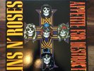 GUNS N' ROSES Appetite For Destruction LP VG+/VG+ 1987 original inner sleeve
