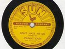78 rpm Rockabilly Johnny Cash Sun 266 in V+