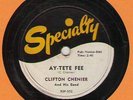 78 rpm Zydeco Clifton Chenier Specialty 552 in V+