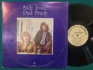 ANDY IRVINE & PAUL BRADY Self Titled LP GREEN LINNET NM-