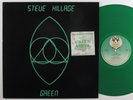 STEVE HILLAGE Green VIRGIN LP NM green vinyl uk with lyric sheet insert & poster