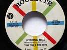 TINY TIM & the Hits 45 Wedding Bells / Doll Baby DOO WOP Titty Shaker R&B w1658