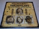 WANTED  THE OUTLAWS--JENNINGS, NELSON, COLTER, GLASER, ORIGINAL 1977 VINYL, G/G