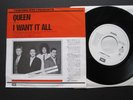 QUEEN I WANT IT ALL JAPAN 7inch