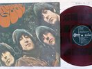 BEATLES RUBBER SOUL ODEON OP-7450 Japan Red Vinyl VINYL LP