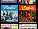 THE MONKEES & DAVY JONES 45rpm 20 records, some picture sleeves