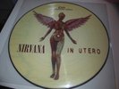 NIRVANA - IN UTERO - PICTURE DISC LP - Foo fighters - Nevermind