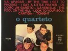 O QUARTETO   1969 BRAZIL LP PHILIPS  MONO ORIGINAL BOSSA NOVA LIGHT MY FIRE