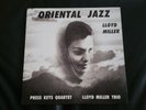Lloyd Miller Trio Oriental Jazz Vinyl LP 1968 East-West Records Eastern Jazz