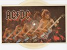 AC/DC - RARE- Shaped Pic Disc- Nervous Shakedown -1984 Atlantic 9651P - Unplayed