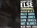 C. ADDERLEY/MILES DAVIS 'SOMETHIN ELSE' ORIG BLUE NOTE 1595 RVG 43 WEST 61ST VG+