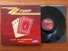 Eagle RCV082LP  ZZ TOP - Live In Germany 1980 2LP UK MINT- Archive Copy TOP RAR