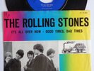 THE ROLLING STONES 45 IT,S ALL OVER NOW RARE DUTCH SLEEVE