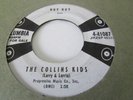 THE COLLINS KIDS ROCKABILLY  COLUMBIA PROMO LABEL HOY HOY  B/W MAMA WORRIES