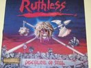 Ruthless - Discipline Of Steel Private US Metal 1986 Axe Killer Records  LP 12