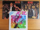 AC / DC : 3 VINYL LP ALBUM : HIGHWAY TO HELL + HIGH VOLTAGE + IF YOU WANT BLOOD