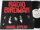 LP RADIO BIRDMAN - RADIOS APPEAR AUSTRALIA VERY HARD TO FIND PUNK  IN MINT  RARE