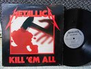 Metallica megaforce vg+ cover ex record LP Kill 'em All