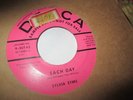 Sylvia Syms -Each Day PINK PROMO Popcorn R&B 45 on Decca VINYL EXCELLENT