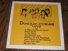 Duran Duran  Live LP 1982  Simon LeBon Nick Rhodes Andy Roger John Taylor